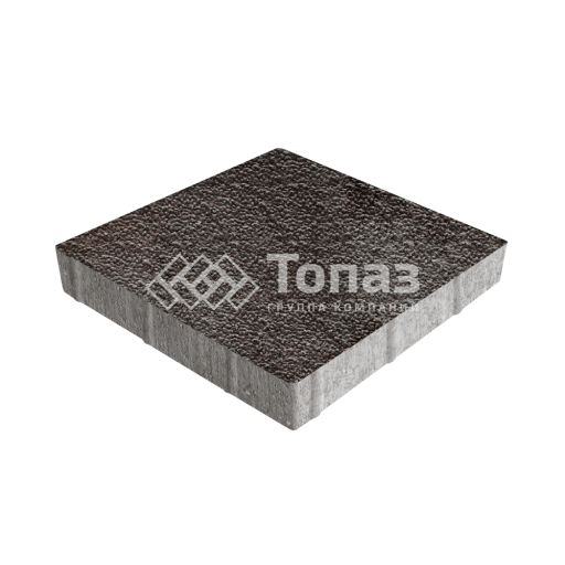 Тротуарная плитка Квадрат 500х500х70, мокко с мраморной крошкой