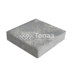 Тротуарная плитка Квадрат 200х200х60, аква на камне