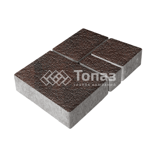 Тротуарная плитка Мюнхен, клинкер с гранитной крошкой, 4 см