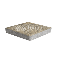 Тротуарная плитка Ромб, особая серия с гранитной крошкой, 6 см