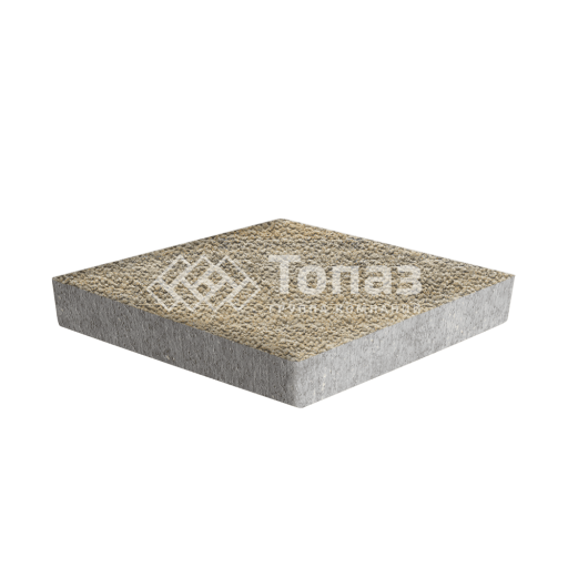 Тротуарная плитка Ромб, особая серия с гранитной крошкой, 6 см