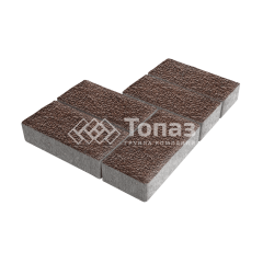 Тротуарная плитка 200х100х60, барселона с гранитной крошкой