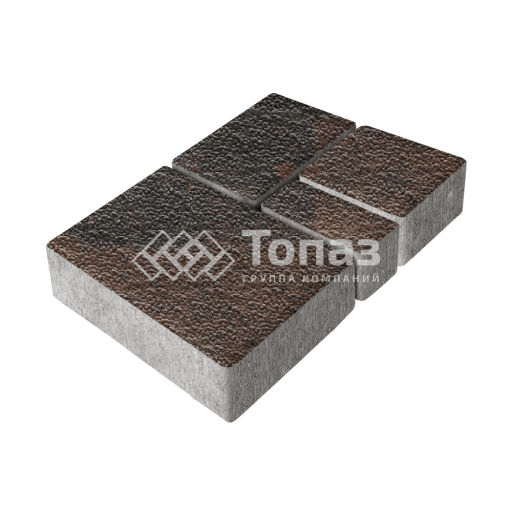 Тротуарная плитка Мюнхен, конго с гранитной крошкой, 4 см