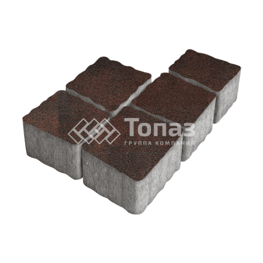 Тротуарная плитка Антик, клинкер, 4 см