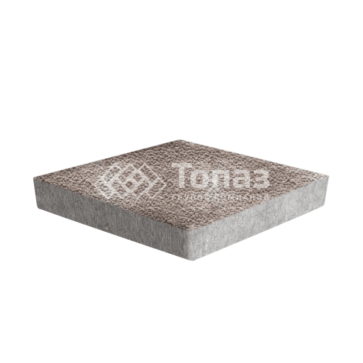 Тротуарная плитка Ромб, авантюр с гранитной крошкой, 6 см