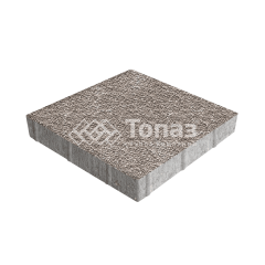 Тротуарная плитка Квадрат 500х500х70, сахара с мраморной крошкой