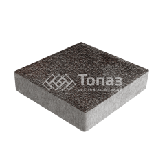 Тротуарная плитка Квадрат 200х200х60, мокко с гранитной крошкой