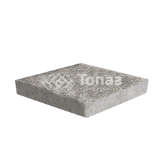 Тротуарная плитка Ромб, неаполь с гранитной крошкой, 6 см