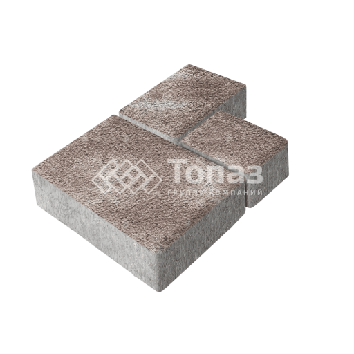 Тротуарная плитка Бергамо, авантюр на камне, 6 см