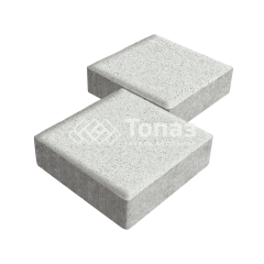 Тротуарная плитка Квадрат 200х200х60, белая