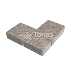 Тротуарная плитка Новый город, сахара на камне, 6 см