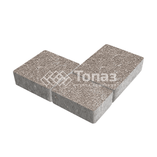 Тротуарная плитка Новый город, сахара на камне, 6 см