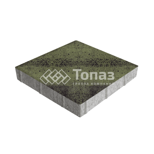 Тротуарная плитка Квадрат 300х300х60, янтарь