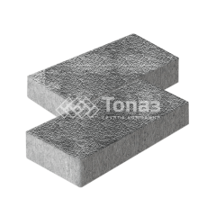 Тротуарная плитка 600х300х60, антрацит с мраморной крошкой