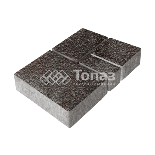 Тротуарная плитка Мюнхен, мокко с гранитной крошкой, 4 см