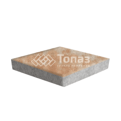 Тротуарная плитка Ромб, сансет, 6 см