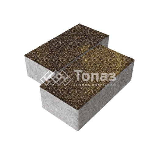 Тротуарная плитка 240х120х70, осень с мраморной крошкой