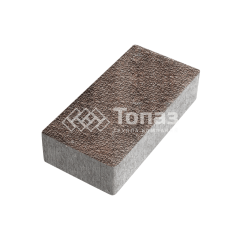 Тротуарная плитка 200х100х80, яшма с мраморной крошкой