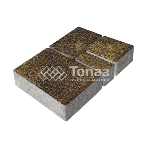 Тротуарная плитка Мюнхен, осень с гранитной крошкой, 4 см