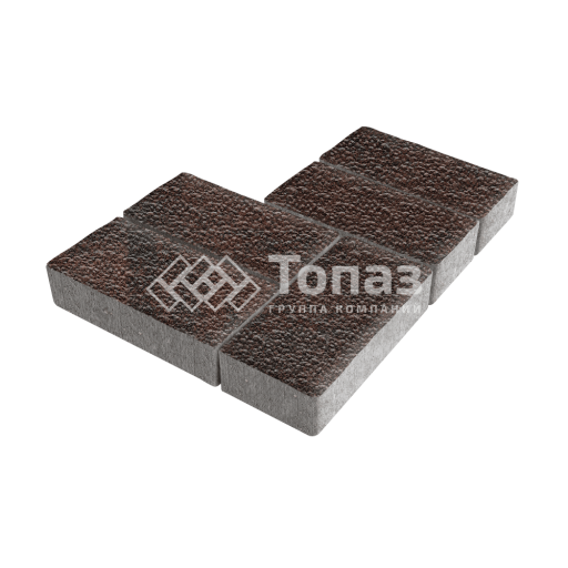 Тротуарная плитка 200х100х60, клинкер с гранитной крошкой