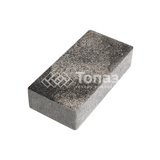 Тротуарная плитка 200х100х80, агат коричневый на камне