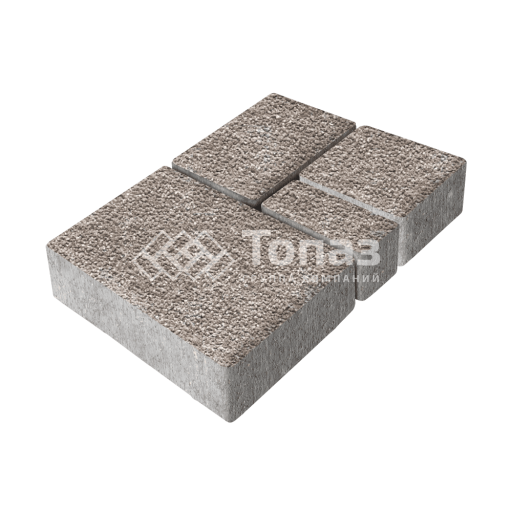 Тротуарная плитка Мюнхен, сахара с гранитной крошкой, 4 см