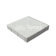 Тротуарная плитка Квадрат 400х400х60, белая