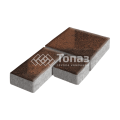 Тротуарная плитка Рубико, сорренто, 4 см