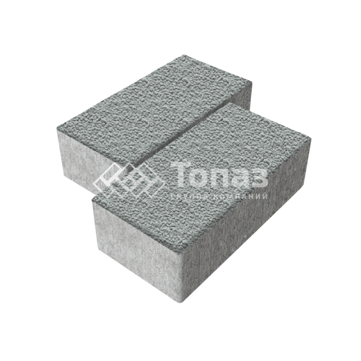 Тротуарная плитка 240х120х70, серая с гранитной крошкой