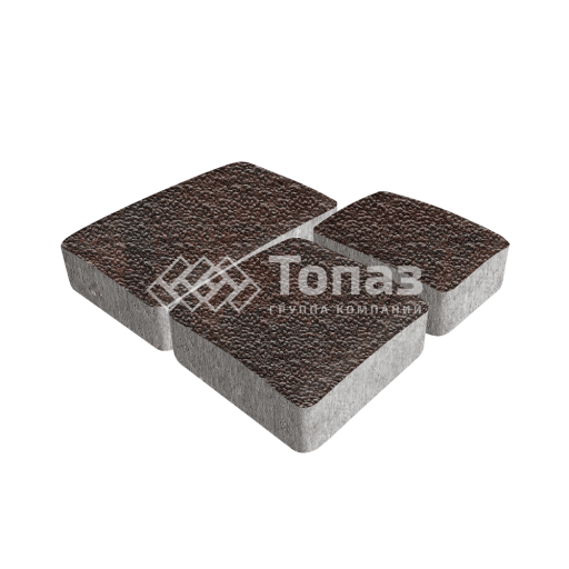 Тротуарная плитка Брук, клинкер с мраморной крошкой, 4 см