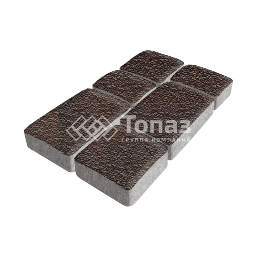 Тротуарная плитка Брук, клинкер с мраморной крошкой, 4 см