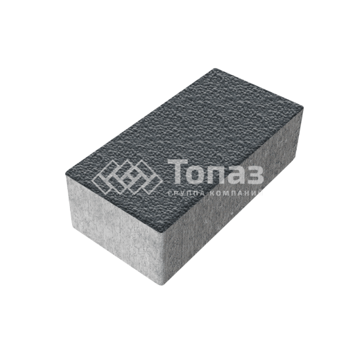 Тротуарная плитка 240х120х70, черная с гранитной крошкой