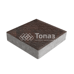 Тротуарная плитка Квадрат 200х200х40, клинкер с гранитной крошкой