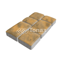 Тротуарная плитка Брук, гончар, 6 см