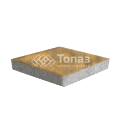 Тротуарная плитка Ромб, гончар, 6 см