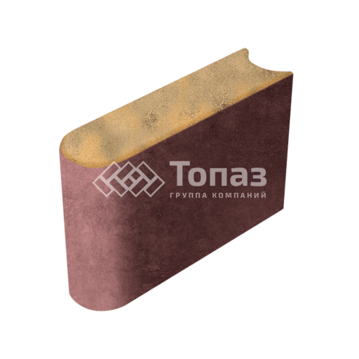 Камень бортовой БРШ 50.20.8, шафран