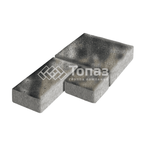 Тротуарная плитка Рубико, стоун, 4 см