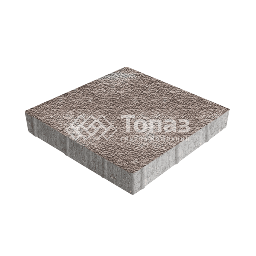 Тротуарная плитка Квадрат 300х300х60, авантюр с мраморной крошкой