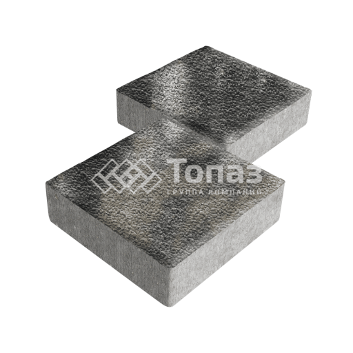 Тротуарная плитка Квадрат 200х200х60, стоун с гранитной крошкой