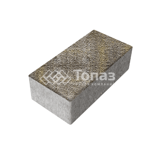 Тротуарная плитка 240х120х70, степь с мраморной крошкой