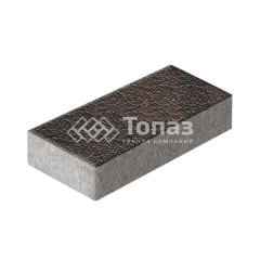 Тротуарная плитка 600х300х60, кармен с мраморной крошкой