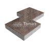Тротуарная плитка Квадрат 500х500х70, яшма с мраморной крошкой