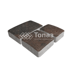 Тротуарная плитка Брук, конго на камне, 6 см