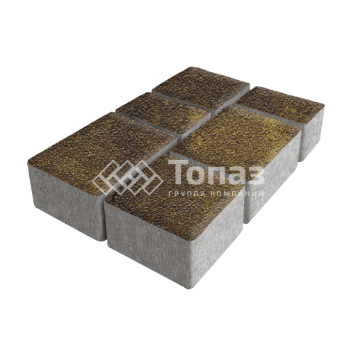 Тротуарная плитка Лэндхаус, осень на камне, 6 см