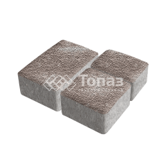 Тротуарная плитка Старый город, авантюр с мраморной крошкой, 6 см