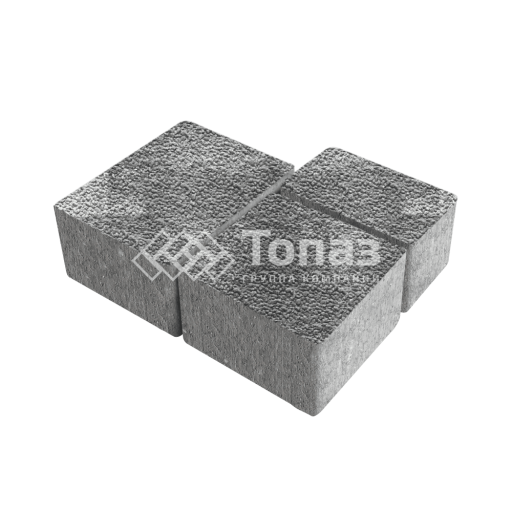 Тротуарная плитка Лэндхаус, антрацит с мраморной крошкой, 4 см