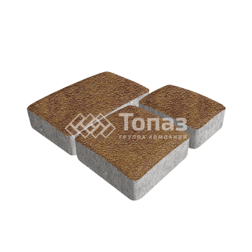 Тротуарная плитка Брук, листопад на камне, 6 см