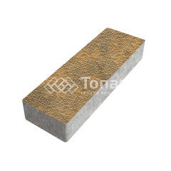 Тротуарная плитка 300х100х60, гончар с мраморной крошкой