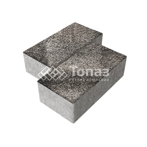 Тротуарная плитка 240х120х70, агат коричневый с гранитной крошкой