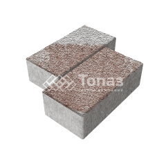 Тротуарная плитка 240х120х70, хаски с мраморной крошкой